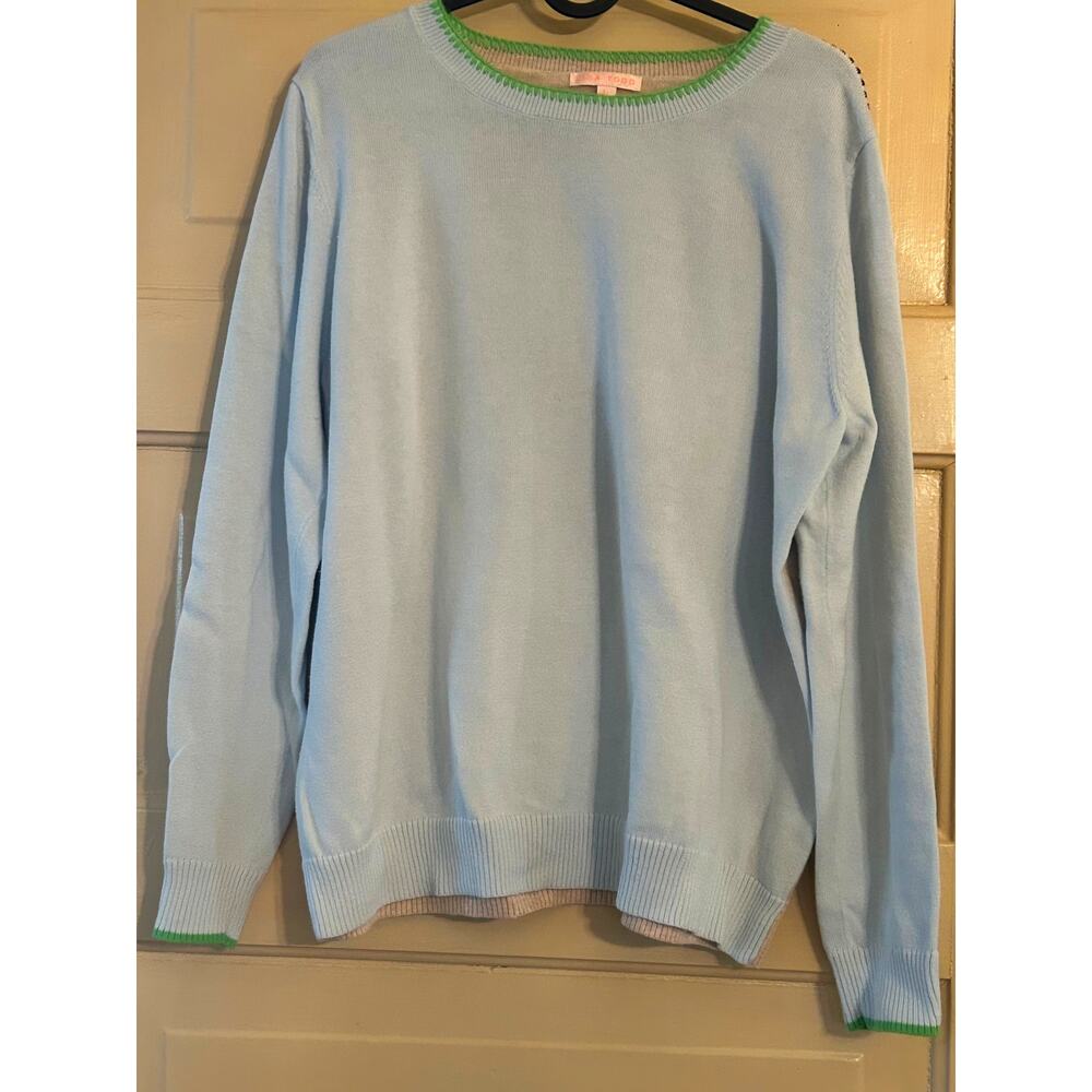 Lisa Todd On Track Sweater Size L